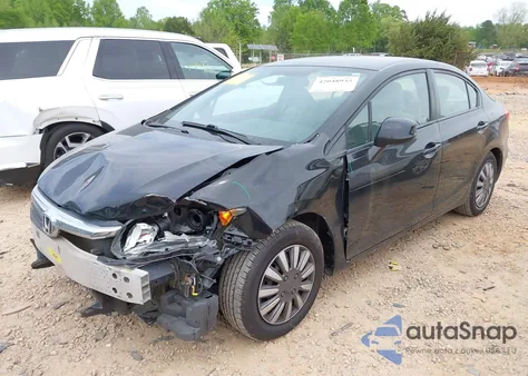 2012 Honda Civic Lx from USA, damaged, VIN 2HGFB2F56CH328169